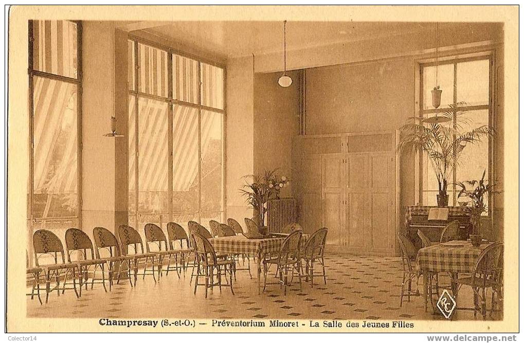CHAMPROSAY PREVENTORIUM MINORET 1938 - Draveil