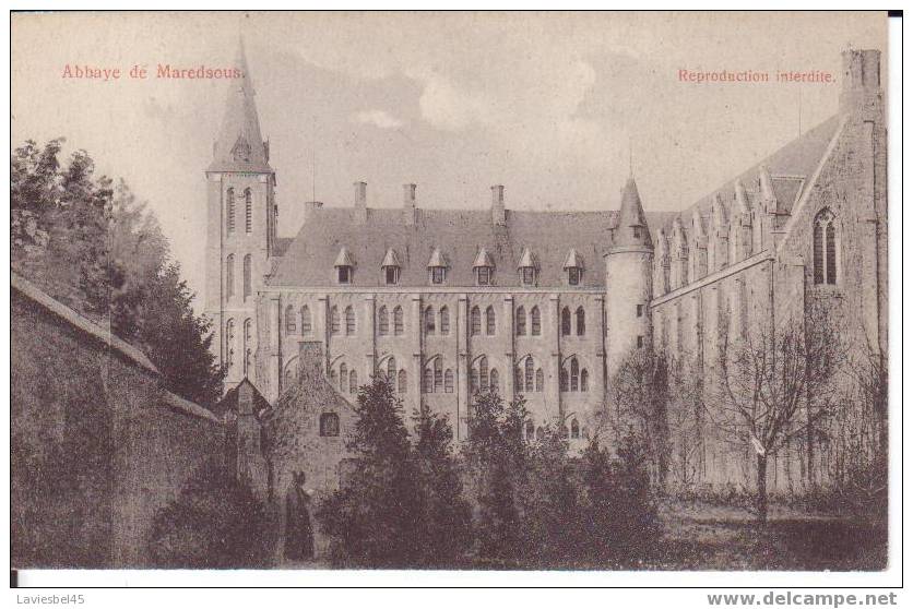 Belgique (Namur - Anhée)  ABBAYE DE MAREDSOUS - Anhée