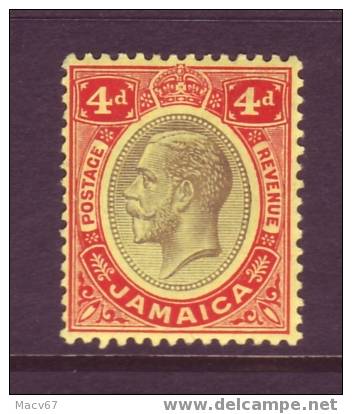 Jamaica 72  Fault  *  Wmk 3 Multi CA - Jamaica (...-1961)