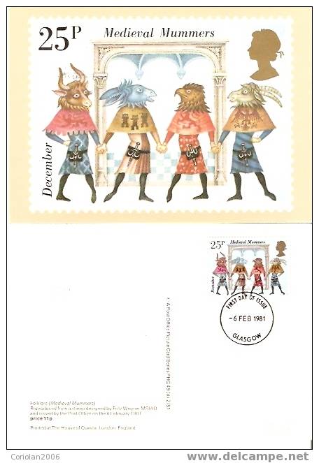 MAXI CARD FDC - 1981