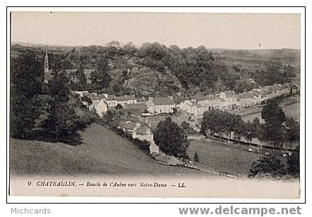 CPA 29 CHATEAULIN - Boucle De L Aulne Vers Notre Dame - Châteaulin