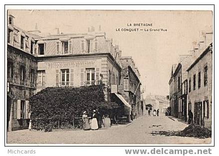 CPA 29 LE CONQUET - La Grand Rue - Le Conquet