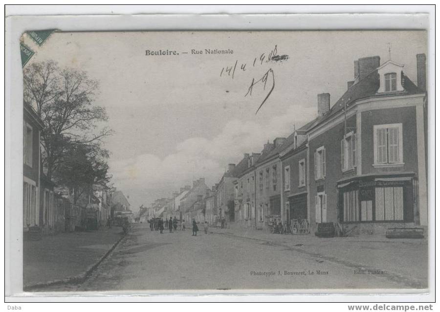 BOULOIRE.  RUE NATIONALE - Bouloire