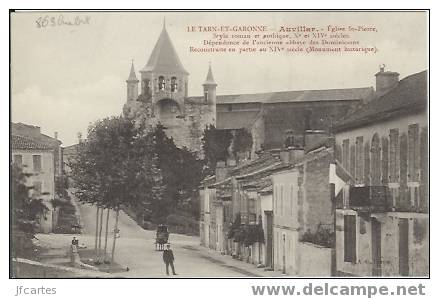 82 - AUVILLAR - Eglise St-Pierre... - Auvillar