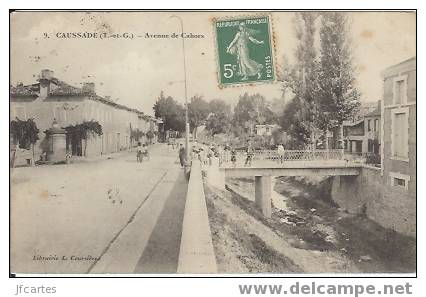 82 - CAUSSADE - Avenue De Cahors - Caussade