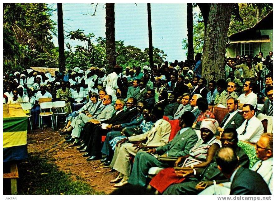 GABON GABUN Carte De L'Hôpital Albert SCHWEITZER (NOBEL De La Paix)  à LAMBARENE - Albert Schweitzer