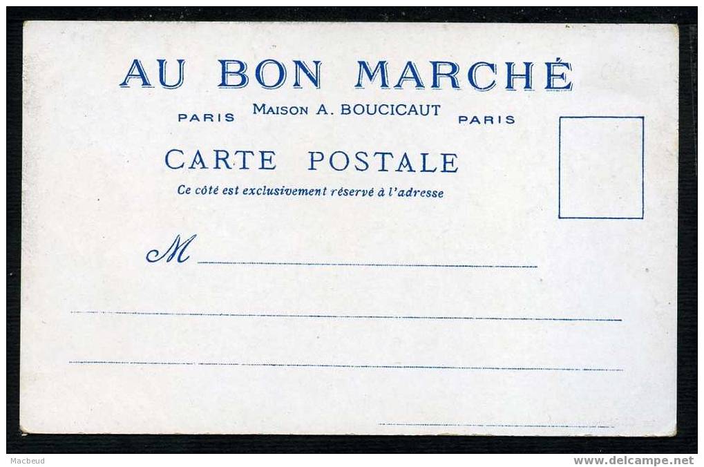 ROBIDA - Rare Série Des Magasins Du BON MARCHÉ - Le Vieux Paris - Rue Des Remparts - CARTE PRÉCURSEUR - Robida