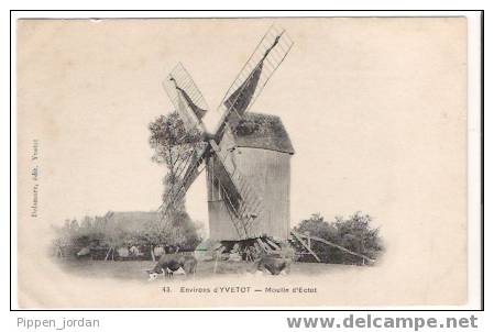 76 YVETOT (Environs) * Moulin D’Ectot * Très Belle Carte - Yvetot