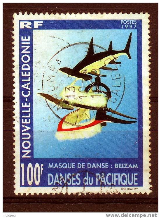 N° 742 - Danse Du Pacifique - Masque De Danse Beizam -  Obl - Cachet Rond - Used Stamps