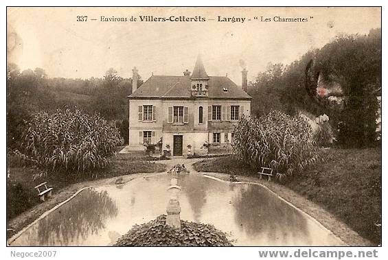 Villers-Cotteréts (environs) Beau Plan Largny "les Chaumettes" Années 1900 - Villers Cotterets