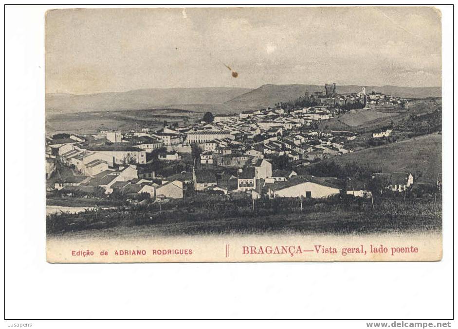 PORTUGAL - BRAGANÇA [015B]  - VISTA GERAL - LADO POENTE - Bragança