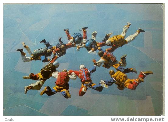 Parachutisme : Icarus Group France 1974 - Paracaidismo
