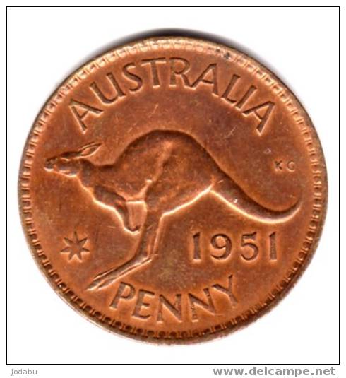 1   Piéce De 1 Penny De  1951 -australie- - Penny