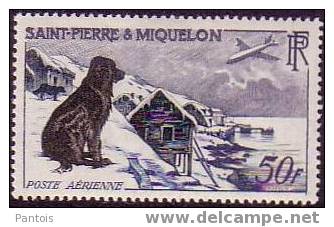 Saint Pierre Et Miquelon PA 24 * Tres Légère Trace De Charnière - Unused Stamps