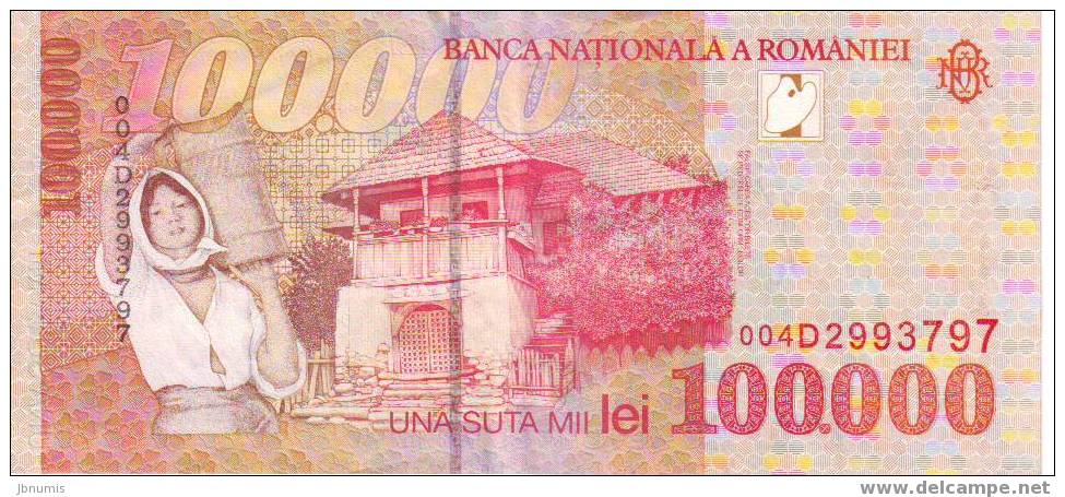 Roumanie Romania 100000 Lei 1998 TTB+ P110 - Rumania