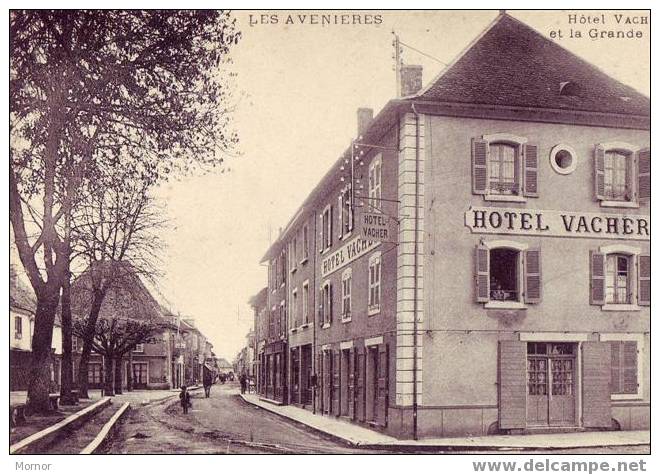 LES AVENIERES  Hôtel Vacher Et La Grande Rue - Les Avenières