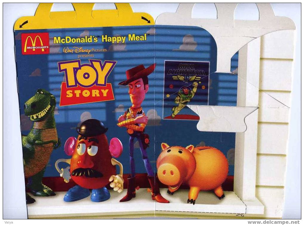 Boîte Happy Meal De McDonald Pour Le Film TOY STORY De WALT DISNEY - Disney