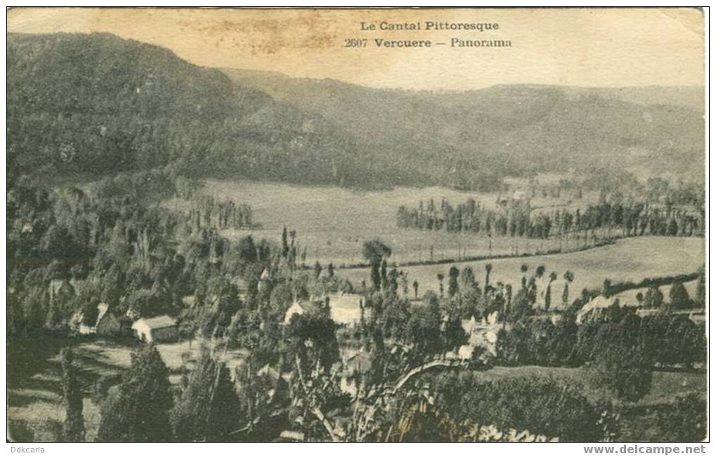 Le Cantal Pittoresque - Vercuere - Panorama - Autres & Non Classés