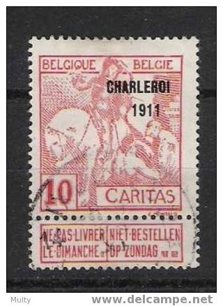 Belgie OCB 106 (0) - 1910-1911 Caritas