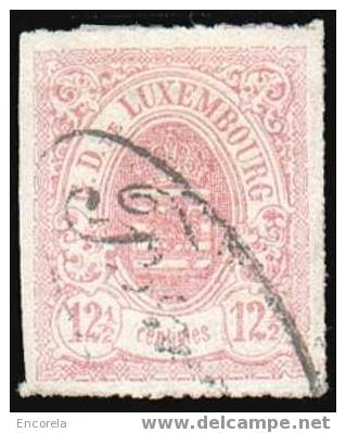 N°18 - 12,5 Centimes Obl. Ovale FRANCO.  Ex-Dandois.  Superbe - 2172 - 1859-1880 Armoiries