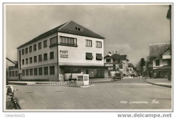 LANGENTHAL .... LA POSTE - Langenthal