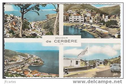 66 - CERBERE - Souvenir De Cerbère- Couleur - Multivues - Semi Moderne Petit Format - Cerbere