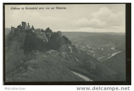 LUXEMBOURG BOURSCHEID Chateau Avec Vue Sur Michelau - Burscheid