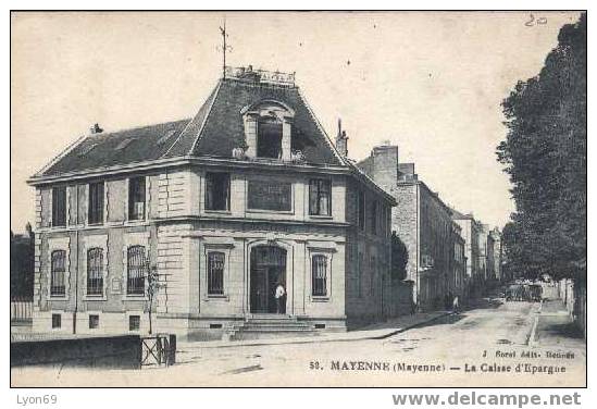 MAYENNE CAISSE D'EPARGNE - Mayenne