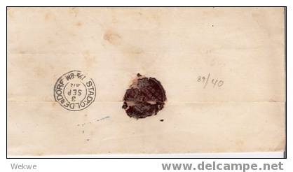 BRS019 / Eschershausen 1873, Braunschweig-Stempel - Cartas & Documentos