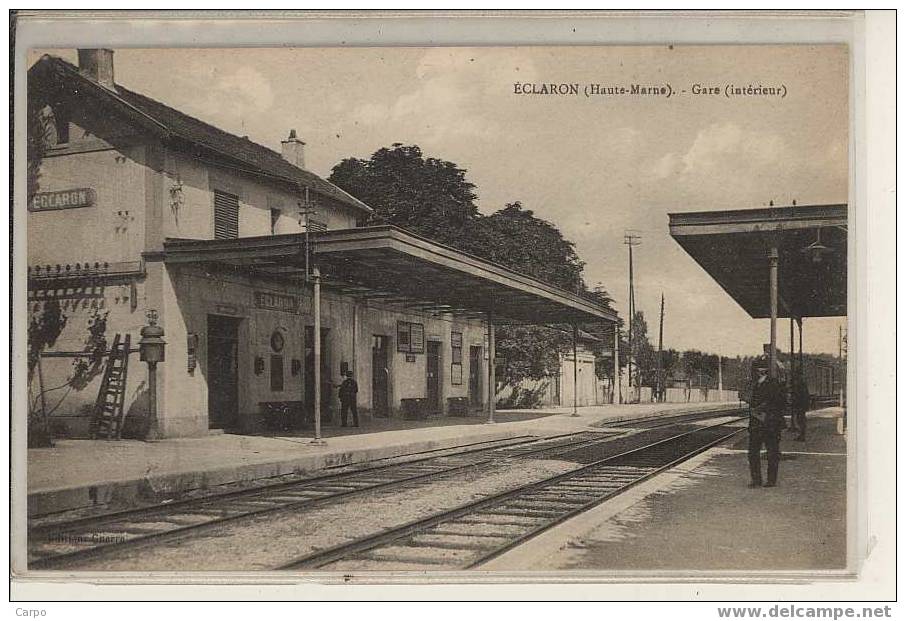 ÉCLARON. - La Gare. - Eclaron Braucourt Sainte Liviere