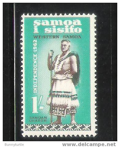 Samoa 1962 1sh Samoan Chief MNH - Samoa