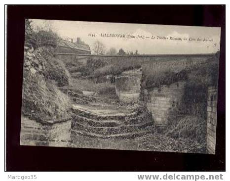 16527 Lillebonne Le Théâtre Romain Un Coin Des Ruines édit.mellet N°2154  Belle Carte - Lillebonne