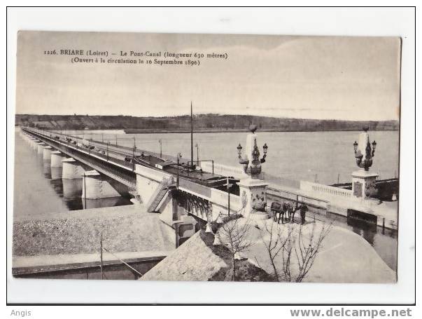 CPA---45-----BRIARE----PONT-CANAL - Briare