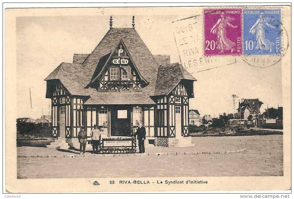 RIVA BELLA  LE SYNDICAT D´INITIATIVE 1917 - Riva Bella