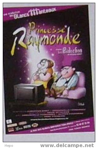 Binet Les Bidochon Princesse Raymonde Flyer - Tarjetas Postales