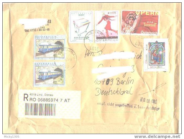 Österreich / Austria - Einschreiben / Registered Letter (3513) ## - Briefe U. Dokumente