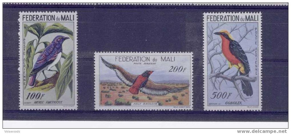 Mali - Serie Completa Nuova: Uccelli - Verzamelingen, Voorwerpen & Reeksen
