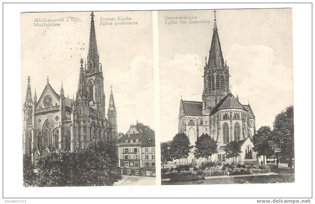 MULHOUSE - EGLISE PROTESTANTE - Other & Unclassified