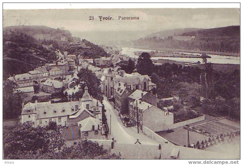 YVOIR = Panorama  (EYD) 1913 - Yvoir