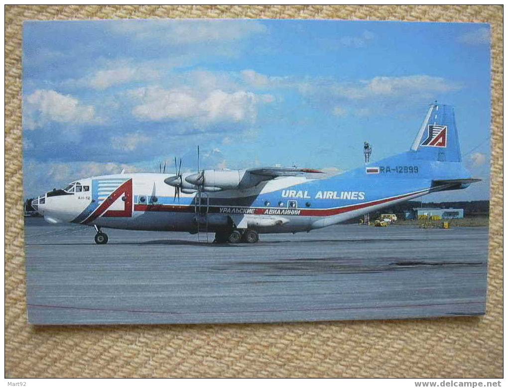 ANTONOV12 TB URAL AIRLINES - 1946-....: Moderne