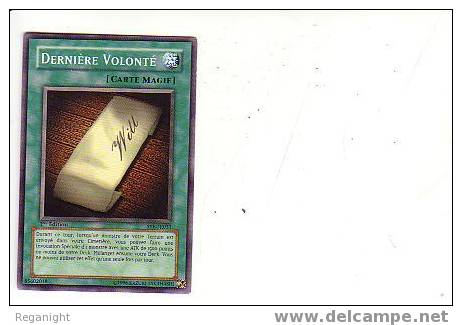 YU-GI-OH !!! DERNIERE VOLONTE (carte Magie) !!! 1er Edition !!! - Yu-Gi-Oh