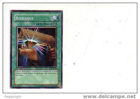 YU-GI-OH !!! RECHARGE (carte Magie) !!! 1ere Edition - Yu-Gi-Oh