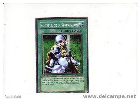 YU-GI-OH !!! SEIGNEUR DE LA SUPPRESSION (carte Magie) !!! 1ere Edition - Yu-Gi-Oh