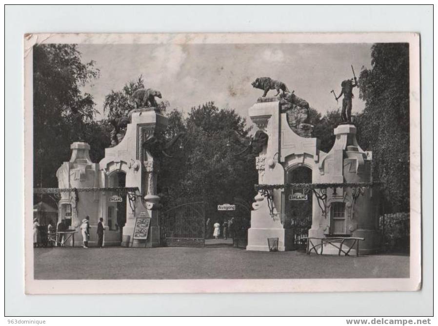 Carl Hagenbeck's Tierpark , Hamburg Stellingen Eingang - Lorch