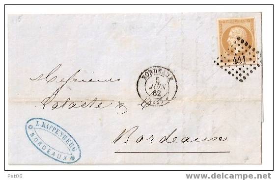 GIRONDE (32)  BORDEAUX - 1853-1860 Napoleon III