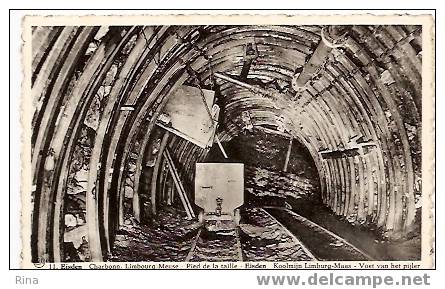 Eisden -Koolmijn Limburg-Maas-Voet Van Het Pijler - Maasmechelen