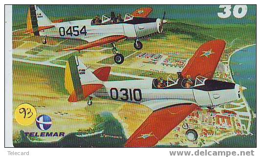 Militairy Avions Sur Telecarte (93) Flugzeuge Vliegtuig Aeroplani Airplane Aeroplanos ??? - Army