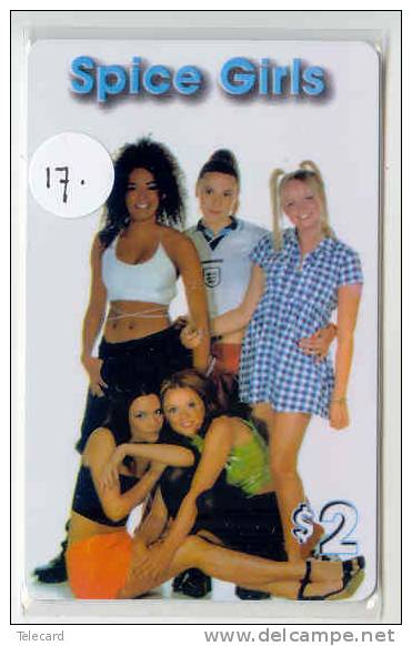 SPICE GIRLS * Télécarte * USA *  Inutilisé (17) Telefonkarte Phonecard Mint - Band - Musique - Music - Muziek - Groop - Musique