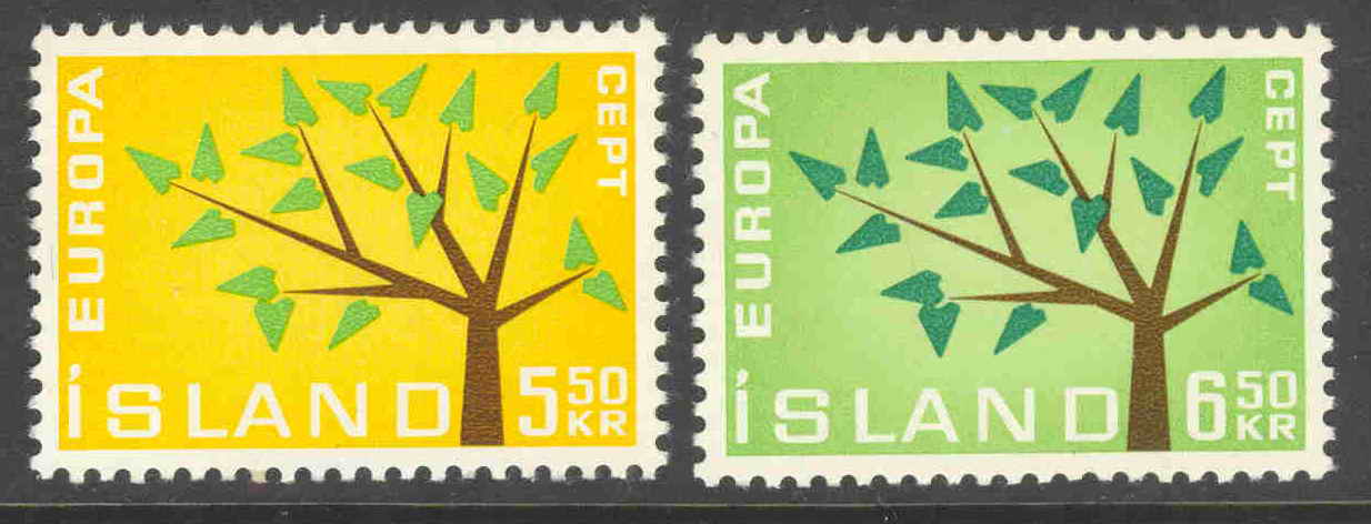 Europa CEPT 1962: IJsland / Islande / Island / Iceland ** - 1962