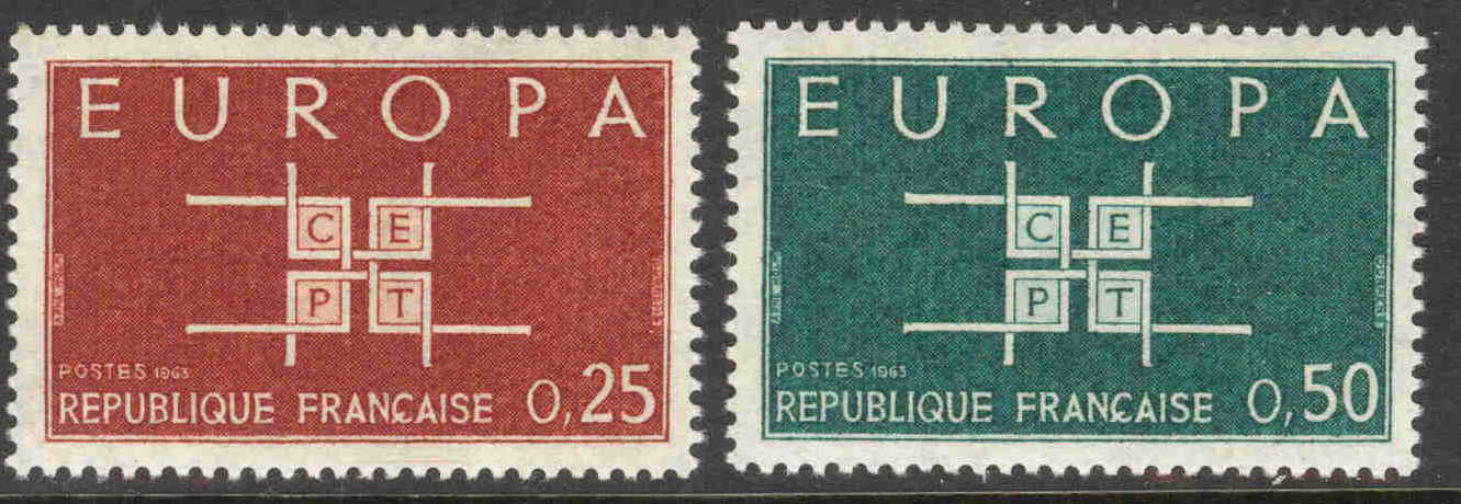 Europa CEPT 1963: Frankrijk / France / Frankreich ** - 1963